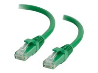 C2G - Patch-kabel - RJ-45 (hane) till RJ-45 (hane) - 1 m - UTP - CAT 6 - startad, hakfri - grön 82466