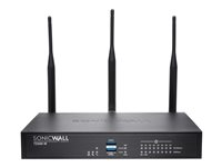 SonicWall TZ500W - Säkerhetsfunktion - med 1 year Support Service 8x5 - 1GbE - Wi-Fi 5 - 2.4 GHz, 5 GHz 01-SSC-0427