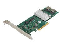 Fujitsu D2607 - Kontrollerkort - 8 Kanal - SATA 6Gb/s / SAS 6Gb/s - RAID RAID 0, 1, 10 - PCIe 2.0 x8 - för PRIMERGY RX1330 M1, RX4770 M1, RX600 S6, SX150 S8, SX350 S8, TX1320 M1, TX1330 M1 S26361-F3554-L8