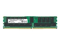 Micron - DDR4 - modul - 16 GB - DIMM 288-pin - 2666 MHz / PC4-21333 - CL19 - 1.2 V - registrerad - ECC MTA18ASF2G72PDZ-2G6R