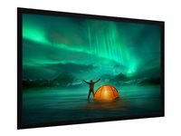 Da-Lite HomeScreen Deluxe - Projektorduk - 108" (274 cm) - 16:9 - HD Progressive 1.1 Contrast - svart 10600809
