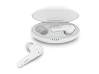 Belkin SoundForm Nano for Kids - True wireless-hörlurar med mikrofon - inuti örat - Bluetooth - vit PAC003BTWH