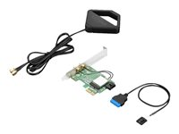 Lenovo ThinkStation AC Wi-Fi Solution Intel 8265 with External Antenna Kit - Nätverksadapter - M.2 Card - Wi-Fi 5, Bluetooth 4.2 - för ThinkCentre M75t Gen 2; ThinkStation P520; P720; P920 4XC0T22654