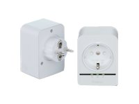 D-Link PowerLine DHP-P309AV - Starter Kit - PowerLine adaptersats - HomePlug AV (HPAV), IEEE 1901 - vägginsticksbar DHP-P309AV/E