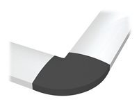 SMS Cable Management 1000 - Monteringskomponent (kabelhanteringssats) - aluminium - grå, aluminium CM010002