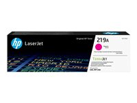 HP 219A - Magenta - original - LaserJet - tonerkassett (W2193A) - för P/N: 499Q6F#ABZ, 499Q7F#ABU, 499Q7F#BAZ, 499Q8F#ABF, 499Q8F#ABU, 499Q8F#BAZ, 499R0F#ABU W2193A