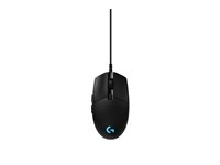 Logitech G Pro (Hero) - Mus - optisk - 6 knappar - kabelansluten - USB 910-005440