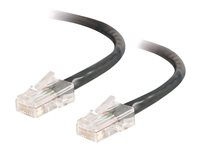 C2G Cat5e Non-Booted Unshielded (UTP) Network Crossover Patch Cable - Övergångskabel - RJ-45 (hane) till RJ-45 (hane) - 1.5 m - UTP - CAT 5e - tvinnad, enhetsstart - svart 83316