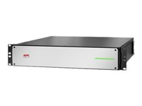 APC - Externt batteripaket (kan monteras i rack) - DC - litiumjon - 50 Ah - 2U - svart med främre avfasning i silver - TAA-kompatibel XBP48RM2U-LI