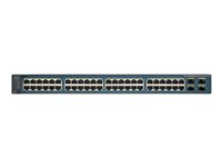 Cisco Catalyst 3560V2-48PS - Switch - L3 - Administrerad - 48 x 10/100 + 4 x SFP - rackmonterbar - PoE WS-C3560V2-48PS-S