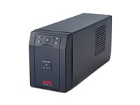 APC Smart-UPS SC 620VA - UPS - AC 230 V - 390 Watt - 620 VA - RS-232 - utgångskontakter: 4 - grå SC620I